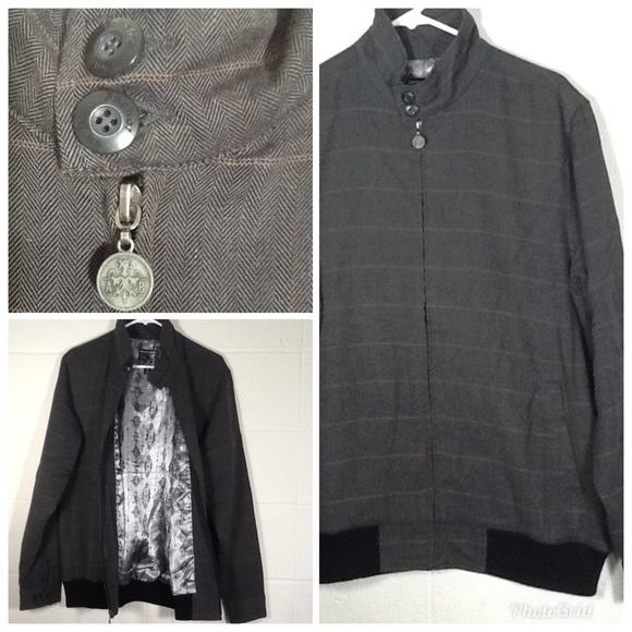 Anchor Blue Vintage Lined Zip Medium Jacket - Picture 1 of 8